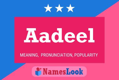 Aadeel 名字海报