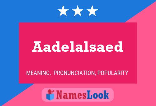 Aadelalsaed 名字海报