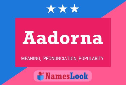 Aadorna 名字海报