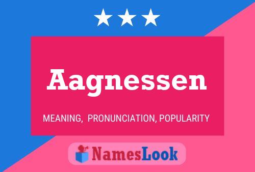 Aagnessen 名字海报