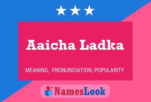 Aaicha Ladka 名字海报