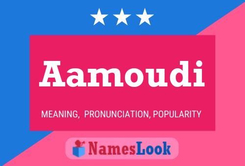 Aamoudi 名字海报