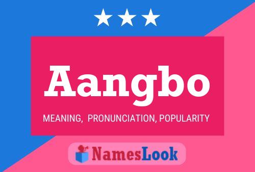 Aangbo 名字海报