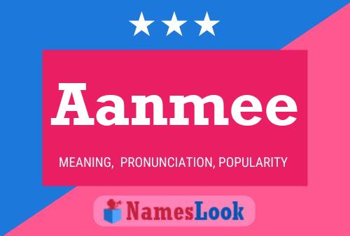 Aanmee 名字海报