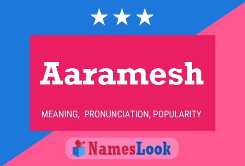 Aaramesh 名字海报