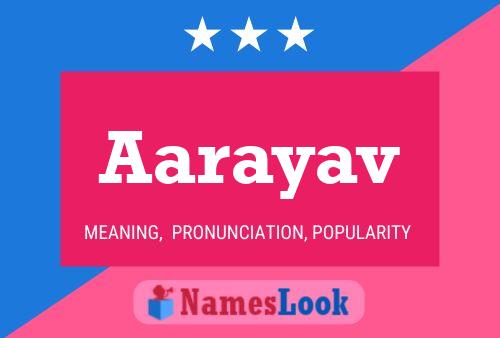 Aarayav 名字海报