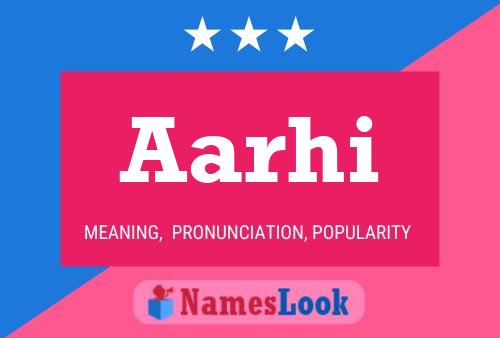 Aarhi 名字海报