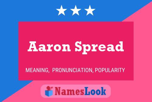 Aaron Spread 名字海报