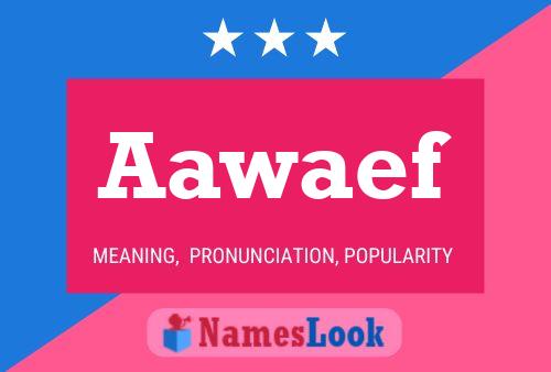 Aawaef 名字海报