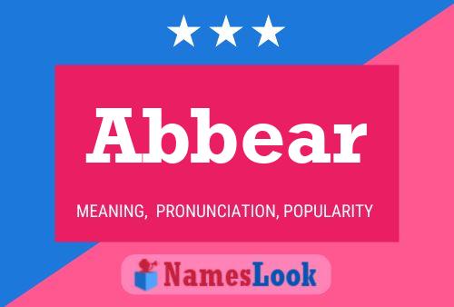 Abbear 名字海报