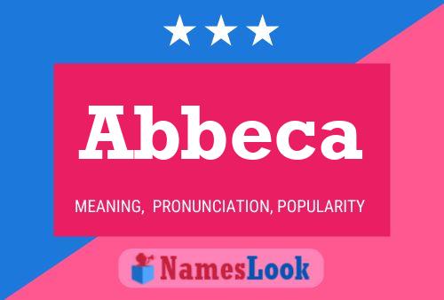 Abbeca 名字海报