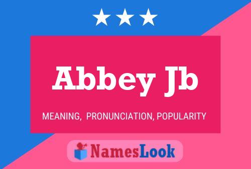 Abbey Jb 名字海报