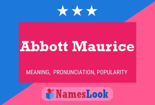 Abbott Maurice 名字海报