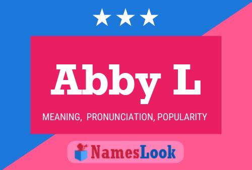 Abby L 名字海报