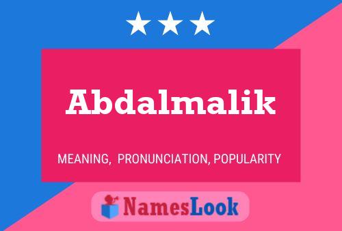 Abdalmalik 名字海报