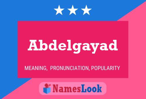 Abdelgayad 名字海报