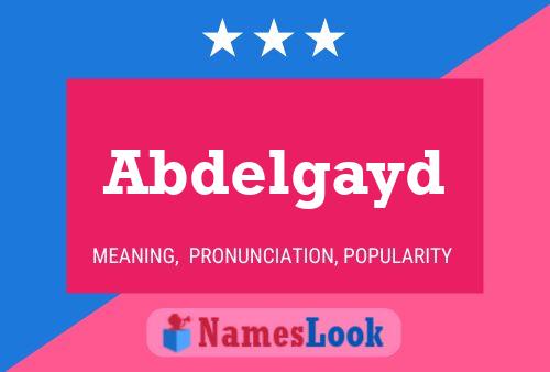 Abdelgayd 名字海报