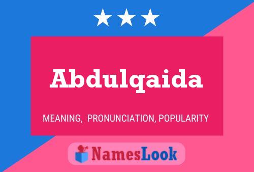 Abdulqaida 名字海报