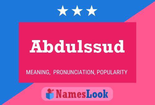 Abdulssud 名字海报