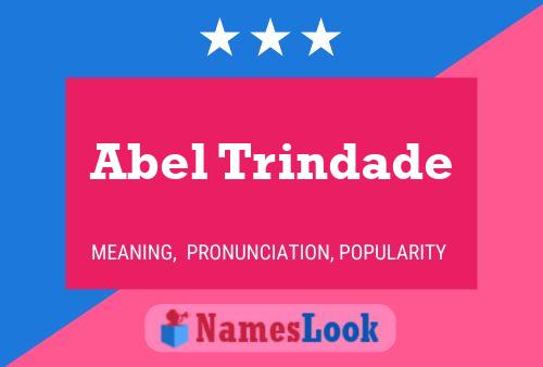 Abel Trindade 名字海报