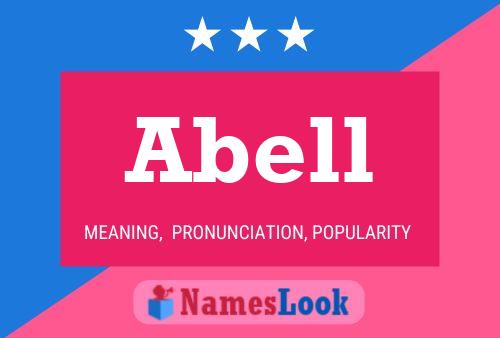 Abell 名字海报