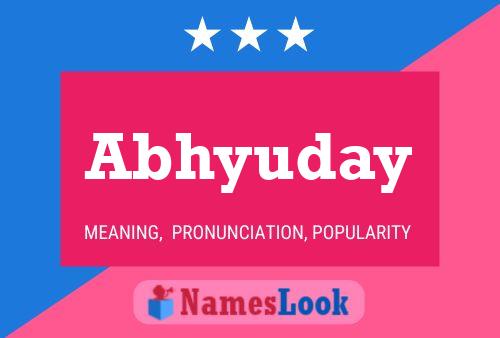 Abhyuday 名字海报