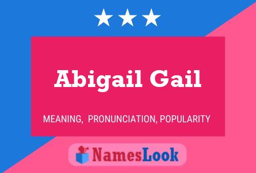 Abigail Gail 名字海报