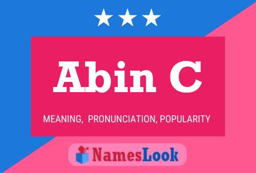 Abin C 名字海报