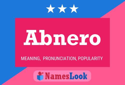 Abnero 名字海报