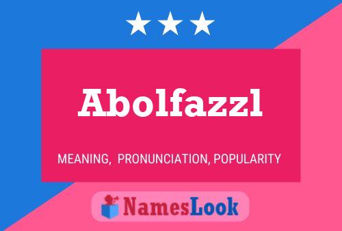 Abolfazzl 名字海报