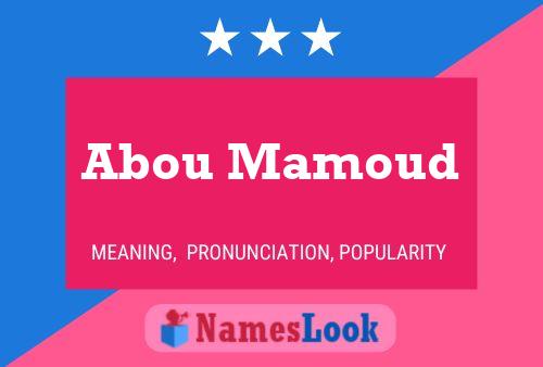 Abou Mamoud 名字海报