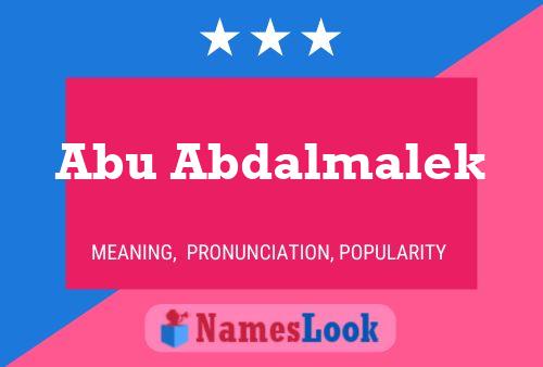 Abu Abdalmalek 名字海报