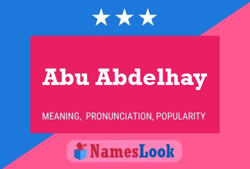 Abu Abdelhay 名字海报