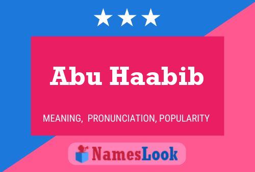 Abu Haabib 名字海报