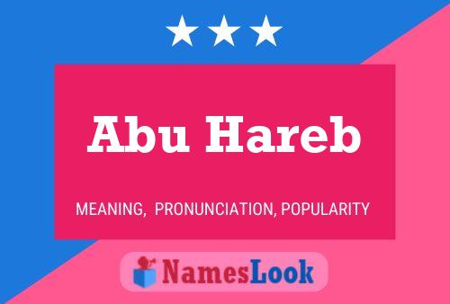 Abu Hareb 名字海报