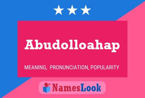 Abudolloahap 名字海报