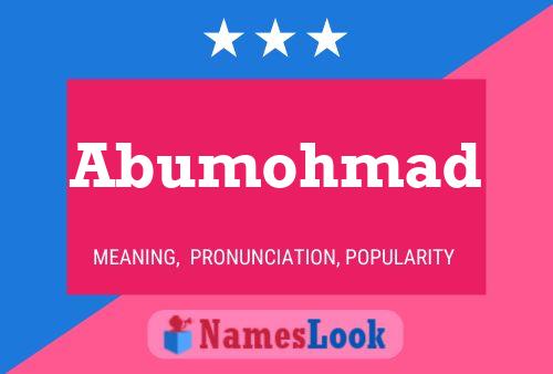 Abumohmad 名字海报