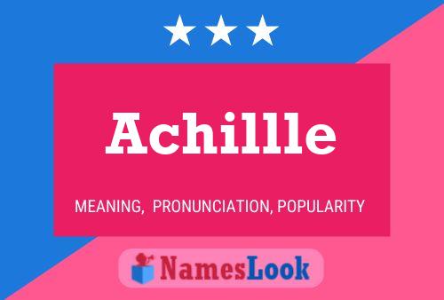 Achillle 名字海报