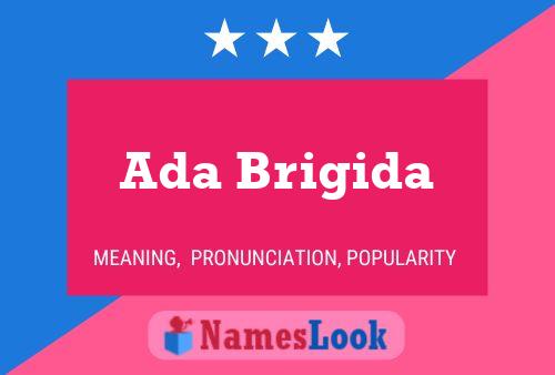 Ada Brigida 名字海报