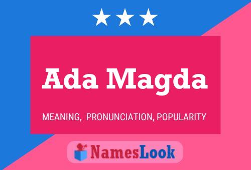 Ada Magda 名字海报