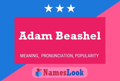 Adam Beashel 名字海报