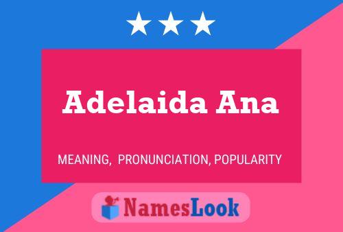 Adelaida Ana 名字海报