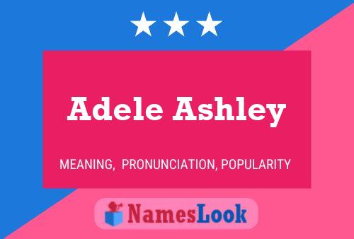 Adele Ashley 名字海报