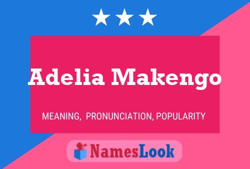 Adelia Makengo 名字海报