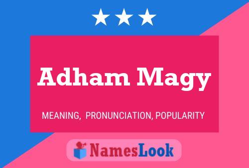 Adham Magy 名字海报