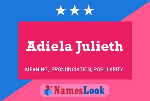 Adiela Julieth 名字海报