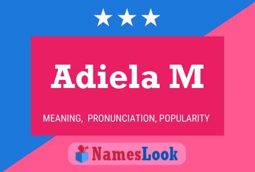 Adiela M 名字海报