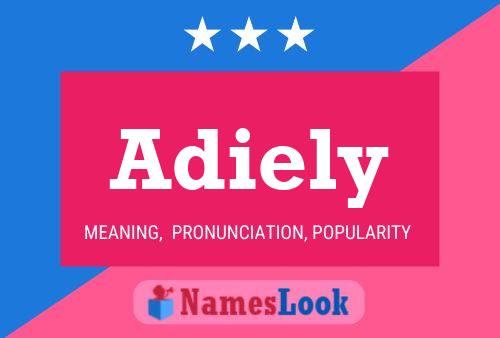 Adiely 名字海报