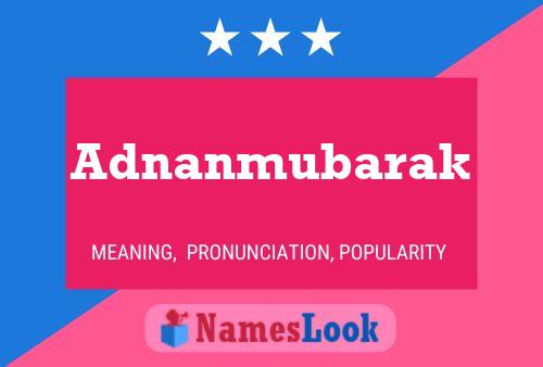 Adnanmubarak 名字海报