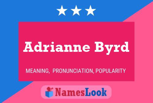 Adrianne Byrd 名字海报